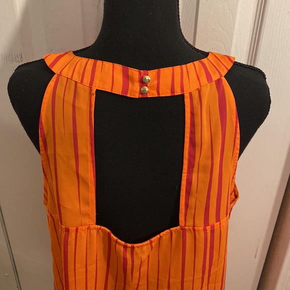 Banana Republic | women’s blouse | size 12 | strips - Picture 4 of 5